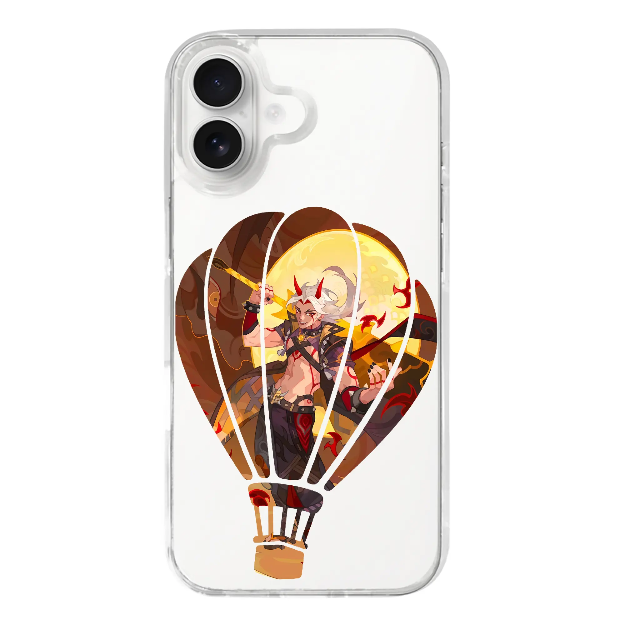 原 神 グッズ 荒瀧 一 斗 - iPhone 17シリーズ 透明スマホケース – 薄型・耐衝撃・精密フィット保護カバー